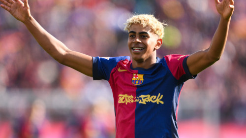 Lamine Yamal a făcut cel mai bun prim 11 din istoria Barcelonei