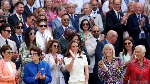 Doi români în Loja Regală! Cu cine a urmărit Simona Halep finala de la Wimbledon
