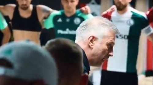 Edi Iordănescu s-a auzit în tot vestiarul! Imaginile apărute înainte de Supercupa Poloniei