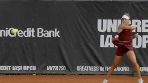 Jaqueline Cristian - Daria Lodikova 6-1, 6-4. Prisăcariu, Popa și Țig, OUT de la WTA Iași