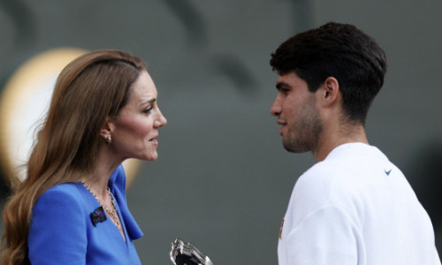 S-a aflat! Kate Middleton i-a spus patru cuvinte lui Carlos Alcaraz, imediat după gestul făcut de spaniol în fața Prințesei
