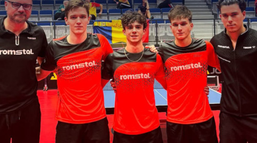 România, campioană europeană la tenis de masă, la U19