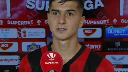 A marcat spectaculos în Csikszereda - Dinamo 2-2 și a recunoscut: ”Am visat că voi da gol”