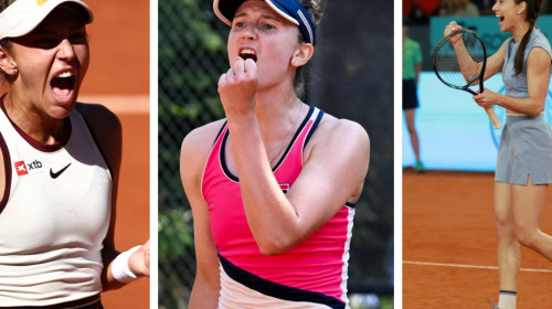 Cîrstea - Teichmann, 17:00, DGS 2. Begu - Cristian, 19:00, DGS 2. Trei românce în semifinalele de la WTA Iași!