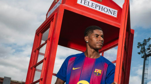 Marcus Rashford a semnat cu Barcelona: ”Hello?”