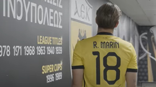 Răzvan Marin a debutat la AEK Atena în meciul în care grecii s-au calificat în turul 3 din Conference League