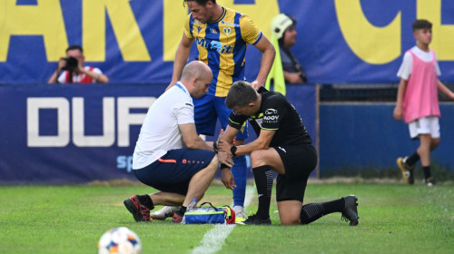 Tușierul ieșit accidentat în Metaloglobus - Petrolul a aflat primul verdict al medicilor