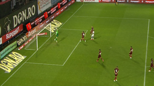 Gol spectaculos în CFR Cluj - FC Argeș! Execuție ”a la Del Piero” a lui Rober Sierra