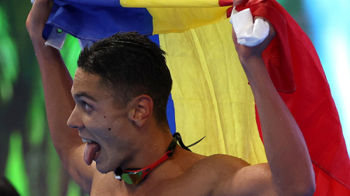 Francezii nu s-au ferit de cuvinte, după ce David Popovici a câștigat din nou medalia de aur la 200 m liber