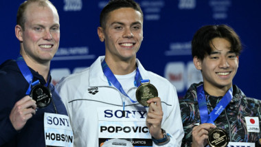 David Popovici a spus tot, după aurul mondial cucerit la 200 de metri liber: ”Am pățit ceva ce nu am mai pățit niciodată”