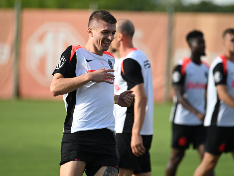 FOTBAL:ANTRENAMENT FCSB MECI KF SHKENDIJA, PRELIMINARIILE LIGII CAMPIONILOR (29.07.2025)