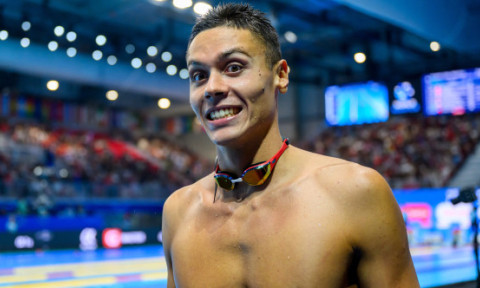 Cum l-au poreclit americanii pe David Popovici, după ”dubla” de aur de la Mondiale