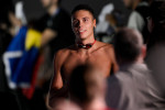 David Popovici of Romania reacts after winning the gold medal in the swimming 200m Freestyle Men Final during the 22nd World Aquatics Championships at the WAC Arena in Singapore (Singapore), July 29, 2025.