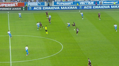 Universitatea Craiova - FK Sarajevo 0-0, ACUM, Digi Sport 2. Meciul a fost întrerupt pentru scurt timp