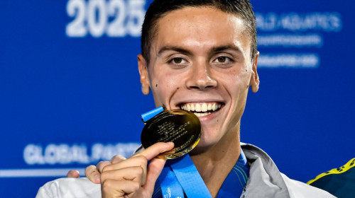David Popovici a împlinit 21 de ani! Camelia Potec: "Este un brand al țării". Ce urmează pentru campionul mondial