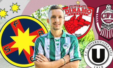 ”Ești mercenarul suprem!”. Clauza secretă pentru care Ștefănescu n-a ajuns la Dinamo, U Cluj sau CFR Cluj