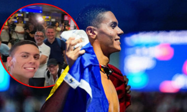 Superstiția la care David Popovici nu a renunțat când s-a întors în România de la Campionatul Mondial