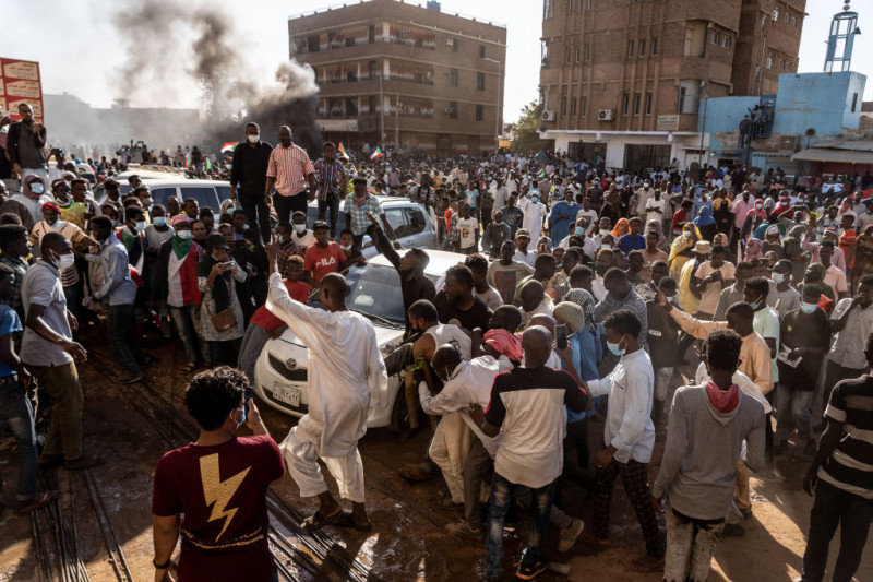 'Day Of Resistance' Protest In Khartoum