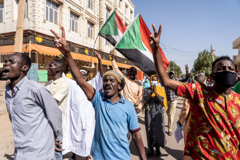 'Day Of Resistance' Protest In Khartoum