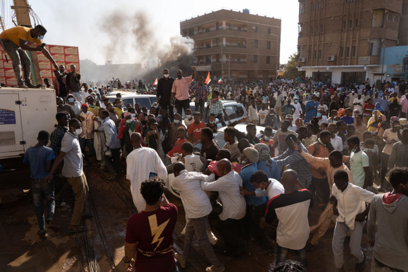 'Day Of Resistance' Protest In Khartoum