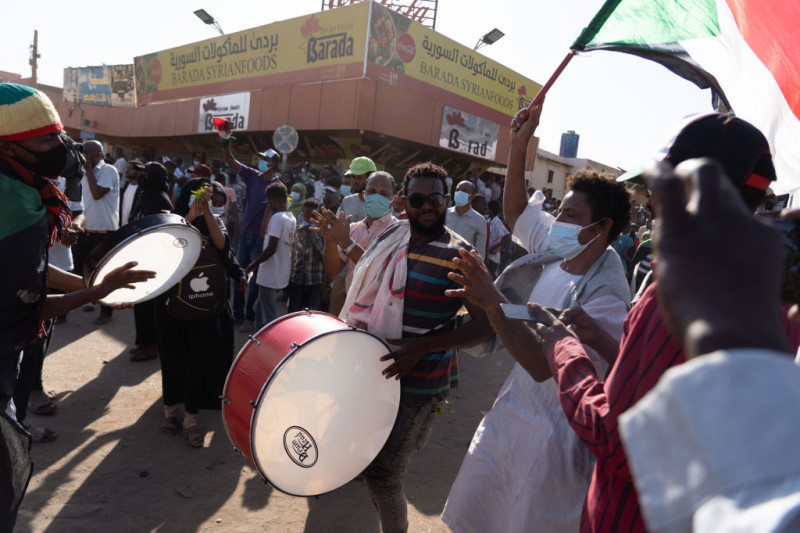 'Day Of Resistance' Protest In Khartoum