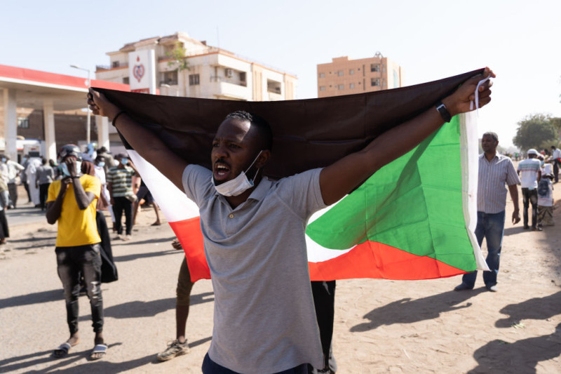 'Day Of Resistance' Protest In Khartoum