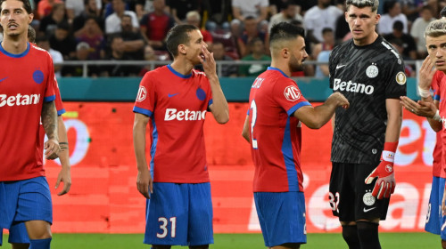 Lovitura primită de FCSB, după victoria cu Drita 3-2: ”Are entorsă”