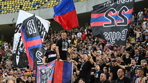Cu trei sferturi de stadion gol, FCSB tot a fost în topul asistențelor în Europa League. Ce locuri ocupă Craiova și CFR