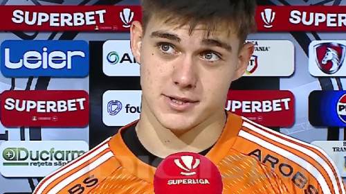 A debutat în SuperLigă și s-a comparat cu Iker Casillas: "Simt că am calitățile lui"