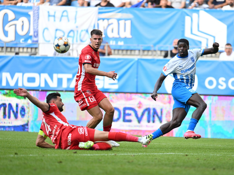 FOTBAL:UNIVERSITATEA CRAIOVA-FC HERMANNSTADT, SUPERLIGA SUPERBET (10.08.2025)