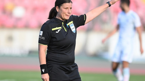 ”E o doamnă la VAR. Nu știu câtă personalitate are”. Măldărășanu, atac la arbitri, după golul anulat