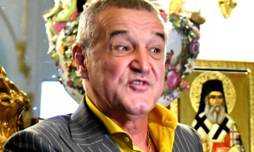 Gigi Becali a intrat în direct și a început 