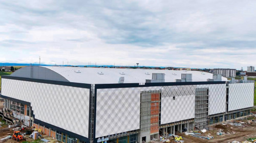 "Bijuteria" Moldovei e aproape gata! Arena de 35 de milioane de euro arată spectaculos