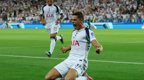 PSG - Tottenham 0-1, ACUM, Digi Sport 1, în Supercupa Europei! Golul lui Van de Ven face diferența la pauză