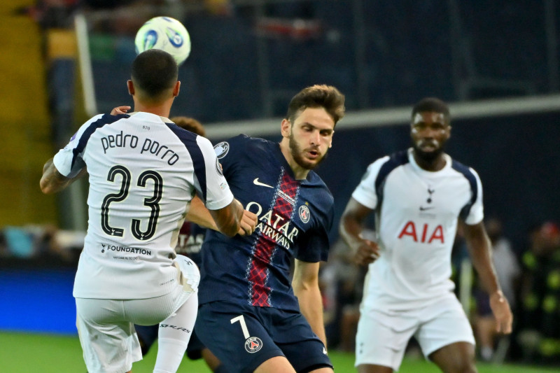 UEFA Super Cup - Paris Saint-Germain v Tottenham Hotspur - Stadium Friuli, Udine, Italy - 13 Aug 2025