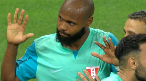 Dinamo - UTA 0-1, Digi Sport 1. Abdallah a marcat împotriva fostei echipe. Gestul atacantului