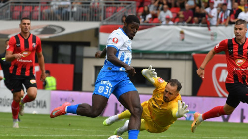 Csikszereda - Universitatea Craiova 1-2, DGS 1. Nsimba i-a salvat pe olteni, după tonto-golul din debut
