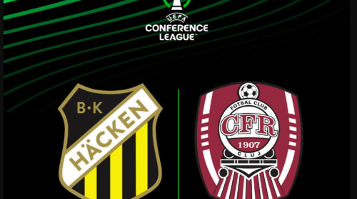 ”Dubla” CFR Cluj - Hacken din play-off-ul Conference League se vede în direct pe Digi Sport!