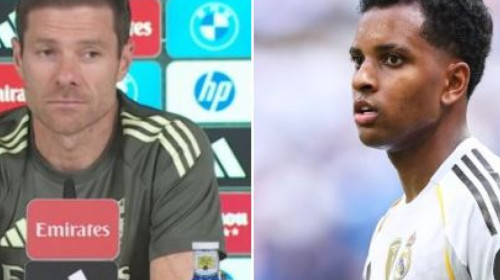 Xabi Alonso, ferm! Ce a spus despre Rodrygo, după ce brazilianul nu a jucat în Real - Osasuna