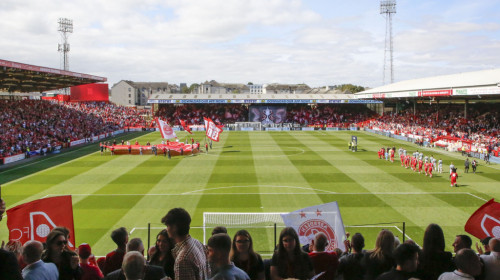 Se anunță sold-out la meciul Aberdeen - FCSB! Câte bilete s-au vândut cu o zi înaintea duelului din Scoția