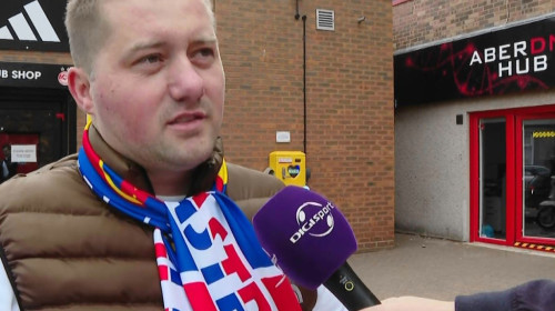 Fanii FCSB-ului, prezenți la Aberdeen, speră ca Cisotti și Bîrligea să facă diferența + mesaj pentru Gigi Becali