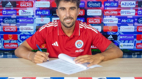 Ce transfer! Oțelul a prezentat un jucător care a fost la Benfica și are 152 de meciuri în prima ligă a Portugaliei