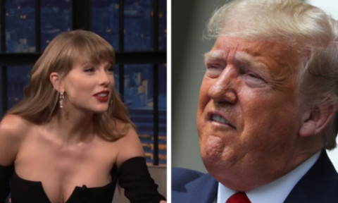 Donald Trump a rostit PATRU cuvinte în fața tuturor, atunci când a aflat că Taylor Swift se mărită