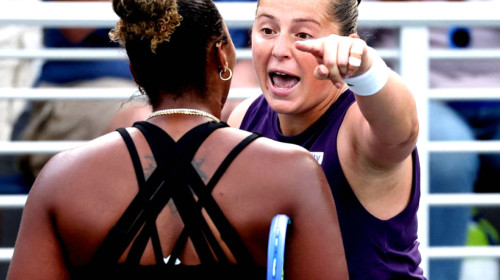 Scandal monstru la US Open: Townsend și Ostapenko au ajuns la fileu și au oferit scene neverosimile!