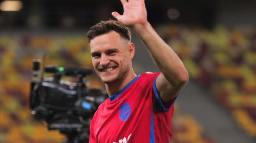 Reacția lui Dennis Politic, după calificarea în Europa League! Premieră pentru fotbalistul adus de FCSB de la Dinamo