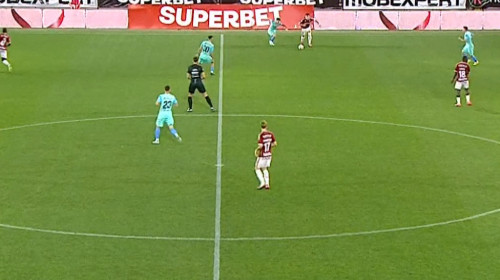 Rapid - UTA Arad 1-0, ACUM, pe Digi Sport 1. GOOOL! Ciobotariu a deschis scorul!