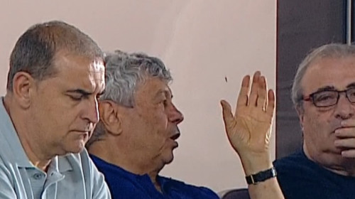 Mircea Lucescu, surprins în tribune la Rapid - UTA! Ce jucători urmărește ”Il Luce” în Giulești