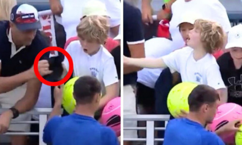 Scene greu de digerat la US Open: gest revoltător al unui adult, în fața unui copil. Bouchard: 