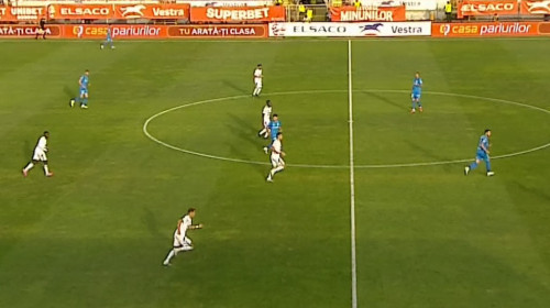 FC Botoșani - Universitatea Craiova 0-0, ACUM, pe DGS 1. Nsimba a ratat o mare ocazie pentru olteni!