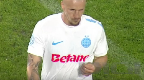 Nu s-a putut abține! Gestul făcut de Chiricheș, după ce a fost schimbat în minutul 29 la CFR - FCSB